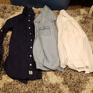 Ralph Lauren & mia chia tton down shirts
